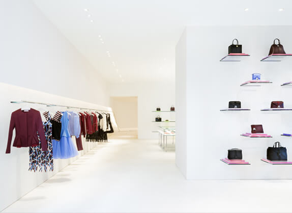 opening of the olins store in paris