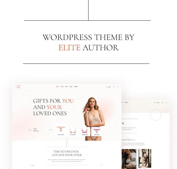 AleIntimisi - Lingerie eCommerce WordPress Theme - 1